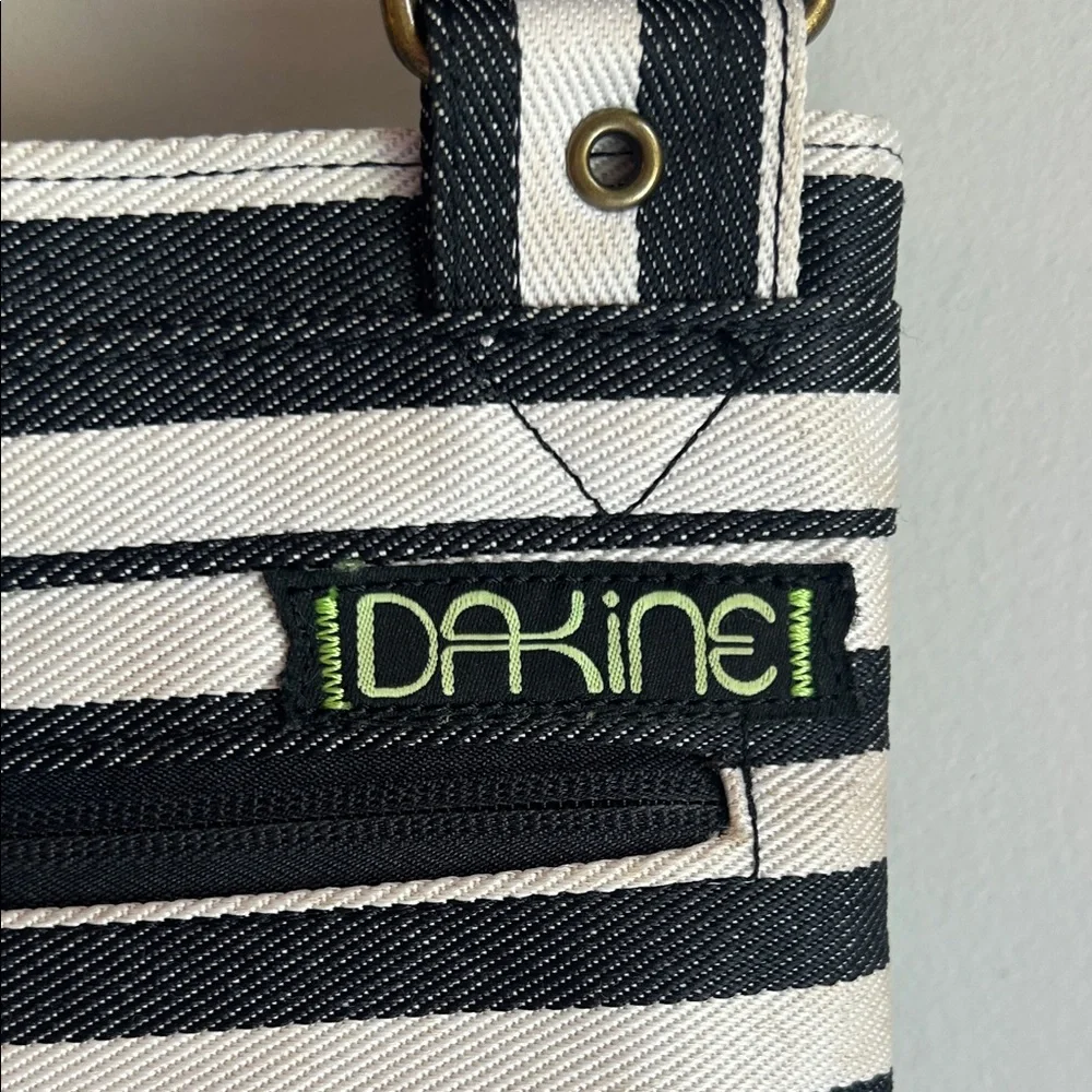 Dakine Jive Black Stripes Crossbody Bag
